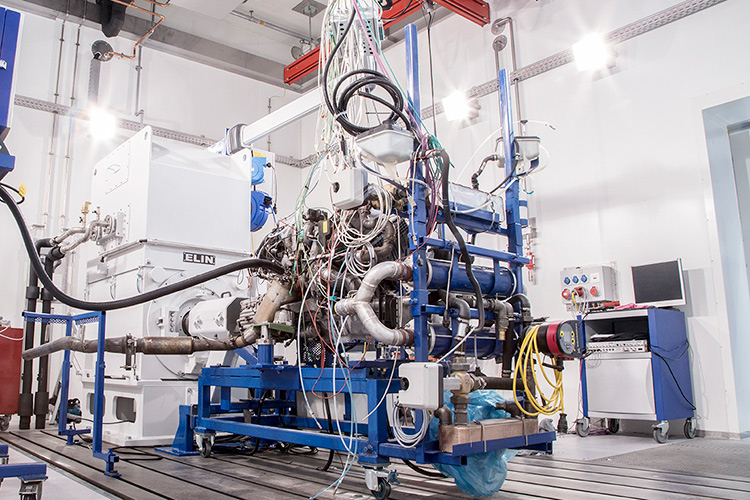 High Altitude & Climate Test Bench machine in a manufacturing facility