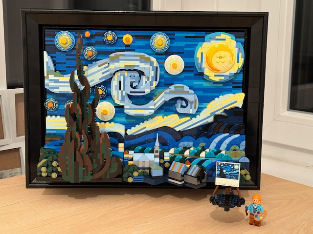 Painting recreated in LEGO®